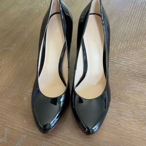 Nine West Black Heels with Glossy Finish